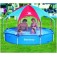 Детский каркасный бассейн с тентом BestWay 56193