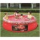 Детский надувной бассейн с аппликацией Тачки 91026
